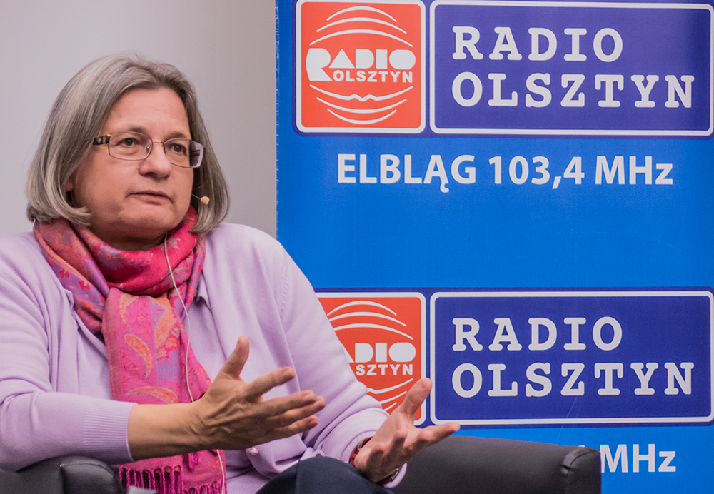 Anna Mieszkowska w Radiu Olsztyn