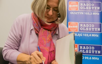 Anna Mieszkowska w Radiu Olsztyn